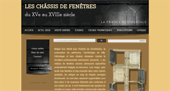 Desktop Screenshot of chassis-fenetres.info
