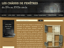 Tablet Screenshot of chassis-fenetres.info